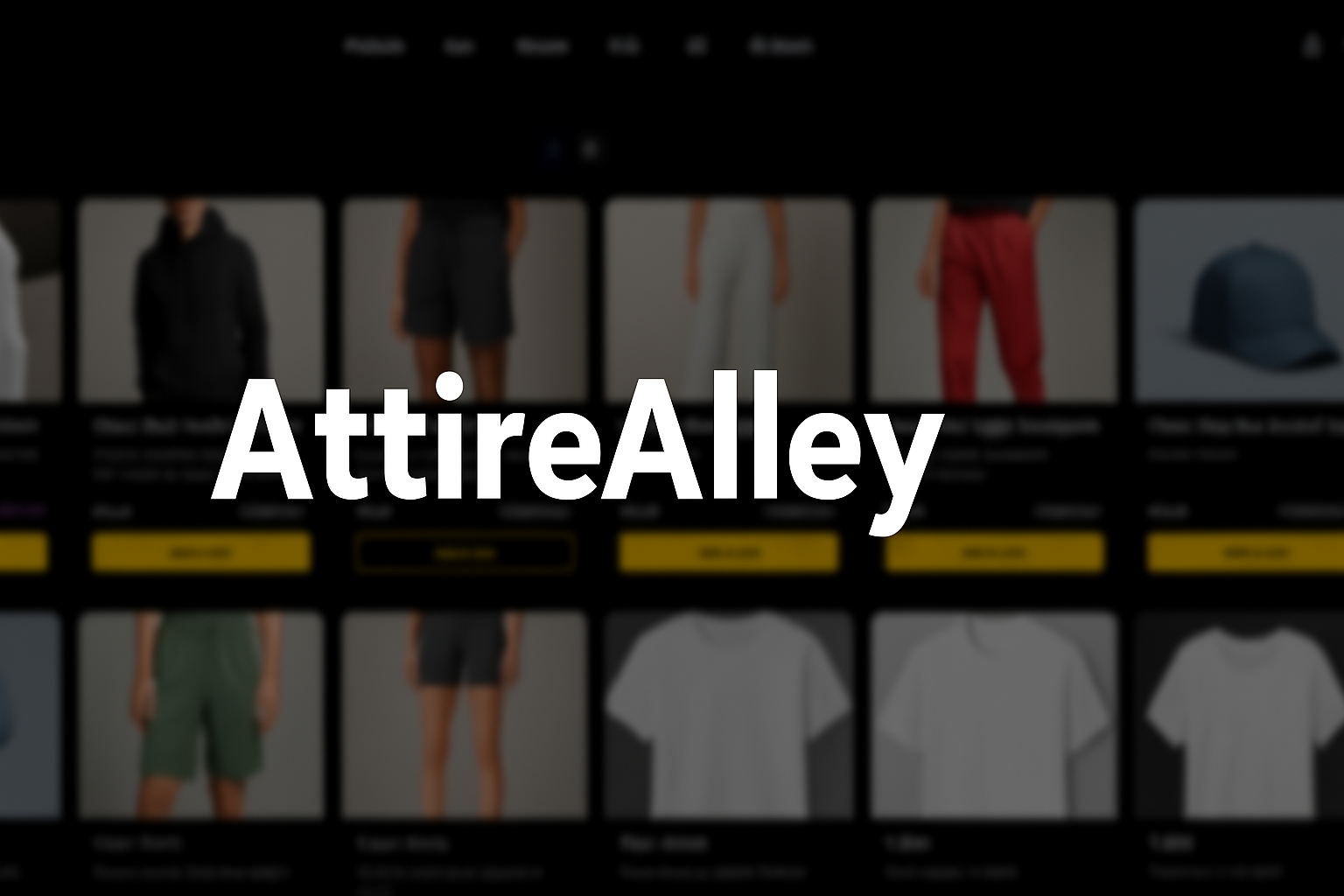 AttireAlley Project